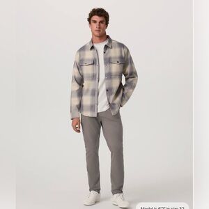 Vuori Gray Tan Plaid Pant - Gray Pants 34x30